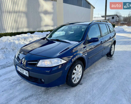 Синій Рено Меган, об'ємом двигуна 1.6 л та пробігом 192 тис. км за 4999 $, фото 1 на Automoto.ua