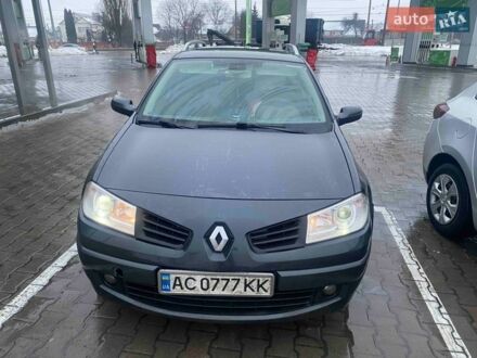 Синий Рено Меган, объемом двигателя 1.6 л и пробегом 175 тыс. км за 5650 $, фото 1 на Automoto.ua