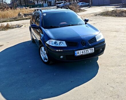 Синій Рено Меган, об'ємом двигуна 2 л та пробігом 180 тис. км за 6500 $, фото 1 на Automoto.ua