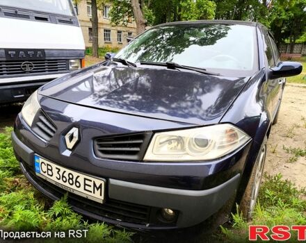 Синий Рено Меган, объемом двигателя 2 л и пробегом 272 тыс. км за 5200 $, фото 1 на Automoto.ua