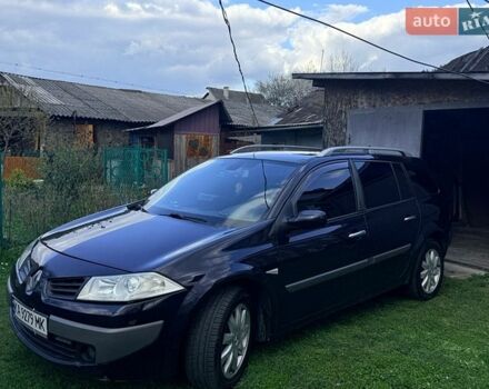 Синий Рено Меган, объемом двигателя 2 л и пробегом 162 тыс. км за 6000 $, фото 1 на Automoto.ua