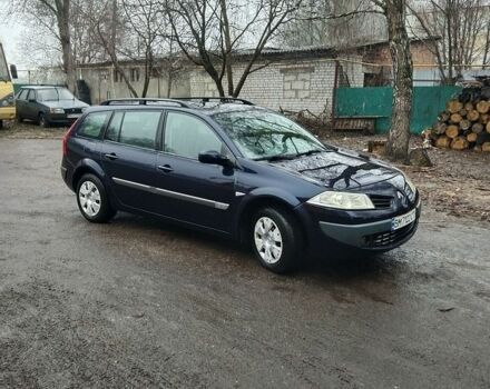 Синий Рено Меган, объемом двигателя 1.6 л и пробегом 252 тыс. км за 5800 $, фото 1 на Automoto.ua