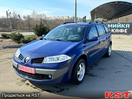 Рено Меган 2007 в Полтаве на Automoto.ua Синий Рено Меган, объемом двигателя 16 л и пробегом 170 тыс. км за 5500 $, фото 1 на Automoto.ua