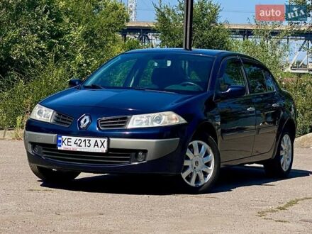 Рено Меган 2007 в Днепре (Днепропетровске) на Automoto.ua Синий Рено Меган, объемом двигателя 2 л и пробегом 156 тыс. км за 4800 $, фото 1 на Automoto.ua