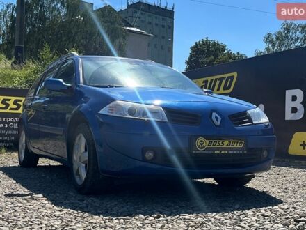 Синій Рено Меган, об'ємом двигуна 1.6 л та пробігом 329 тис. км за 4300 $, фото 1 на Automoto.ua