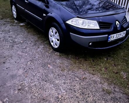 Синий Рено Меган, объемом двигателя 1.5 л и пробегом 238 тыс. км за 4000 $, фото 1 на Automoto.ua