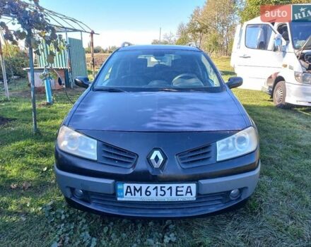 Синій Рено Меган, об'ємом двигуна 1.5 л та пробігом 225 тис. км за 5000 $, фото 1 на Automoto.ua