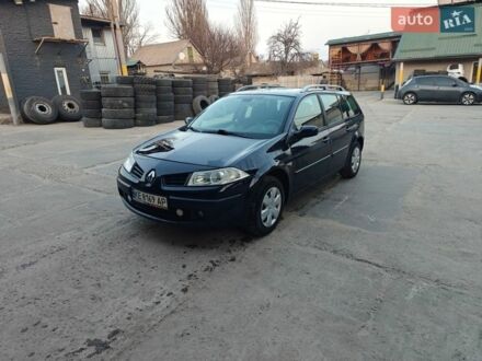 Синий Рено Меган, объемом двигателя 1.6 л и пробегом 199 тыс. км за 5000 $, фото 1 на Automoto.ua
