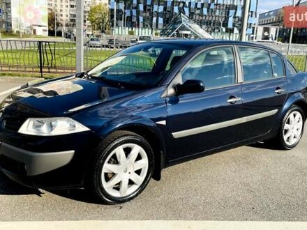 Рено Меган 2007 в Харькове на Automoto.ua Синий Рено Меган, объемом двигателя 1.6 л и пробегом 182 тыс. км за 5700 $, фото 1 на Automoto.ua