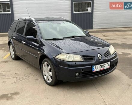 Синий Рено Меган, объемом двигателя 2 л и пробегом 202 тыс. км за 4650 $, фото 1 на Automoto.ua