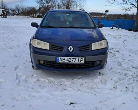 Синий Рено Меган, объемом двигателя 1.46 л и пробегом 249 тыс. км за 4800 $, фото 1 на Automoto.ua