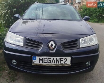 Синий Рено Меган, объемом двигателя 1.6 л и пробегом 220 тыс. км за 6800 $, фото 1 на Automoto.ua