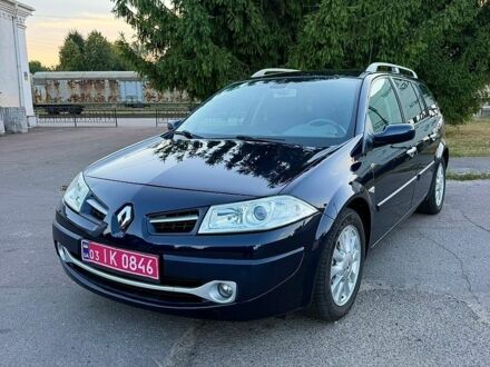 Синий Рено Меган, объемом двигателя 1.6 л и пробегом 155 тыс. км за 5900 $, фото 1 на Automoto.ua