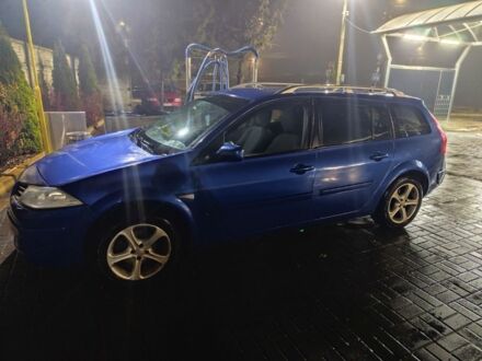 Синий Рено Меган, объемом двигателя 1.6 л и пробегом 270 тыс. км за 4700 $, фото 1 на Automoto.ua