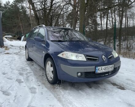 Синий Рено Меган, объемом двигателя 2 л и пробегом 297 тыс. км за 5400 $, фото 1 на Automoto.ua