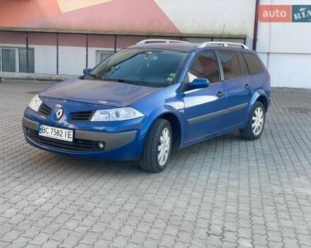 Синий Рено Меган, объемом двигателя 1.6 л и пробегом 230 тыс. км за 4800 $, фото 1 на Automoto.ua