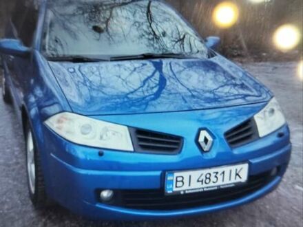 Синій Рено Меган, об'ємом двигуна 1.6 л та пробігом 221 тис. км за 5200 $, фото 1 на Automoto.ua