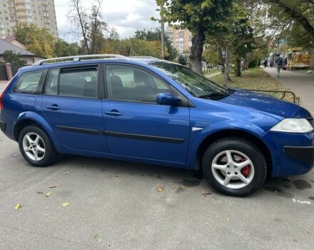 Синий Рено Меган, объемом двигателя 1.6 л и пробегом 3 тыс. км за 3900 $, фото 1 на Automoto.ua