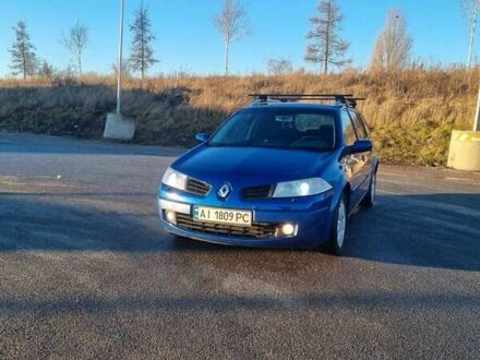 Синій Рено Меган, об'ємом двигуна 1.6 л та пробігом 300 тис. км за 4200 $, фото 1 на Automoto.ua