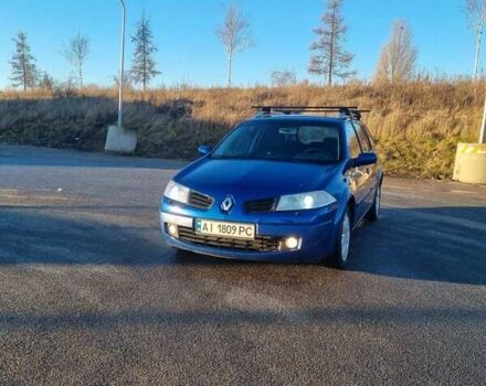 Синий Рено Меган, объемом двигателя 1.6 л и пробегом 300 тыс. км за 4200 $, фото 1 на Automoto.ua