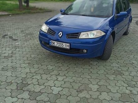 Синий Рено Меган, объемом двигателя 1.5 л и пробегом 316 тыс. км за 5200 $, фото 1 на Automoto.ua