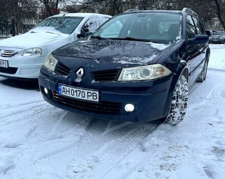 Синій Рено Меган, об'ємом двигуна 1.6 л та пробігом 237 тис. км за 5500 $, фото 1 на Automoto.ua