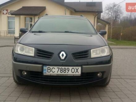 Синий Рено Меган, объемом двигателя 1.5 л и пробегом 170 тыс. км за 4100 $, фото 1 на Automoto.ua