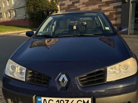 Рено Меган 2007 в Владимир-Волынский на Automoto.ua Синий Рено Меган, объемом двигателя 1.5 л и пробегом 253 тыс. км за 5300 $, фото 1 на Automoto.ua