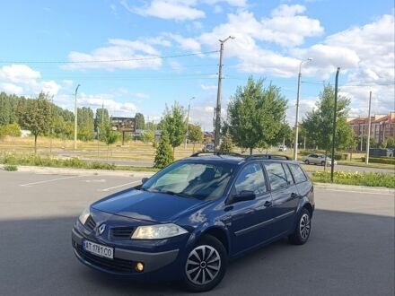 Синий Рено Меган, объемом двигателя 1.6 л и пробегом 282 тыс. км за 4400 $, фото 1 на Automoto.ua