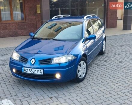 Синий Рено Меган, объемом двигателя 1.6 л и пробегом 217 тыс. км за 4950 $, фото 1 на Automoto.ua