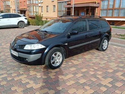 Синий Рено Меган, объемом двигателя 1.6 л и пробегом 199 тыс. км за 5200 $, фото 1 на Automoto.ua