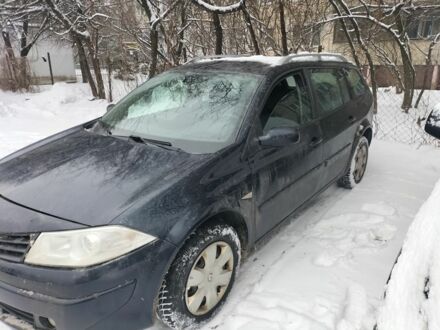 Синий Рено Меган, объемом двигателя 1.6 л и пробегом 292 тыс. км за 5200 $, фото 1 на Automoto.ua