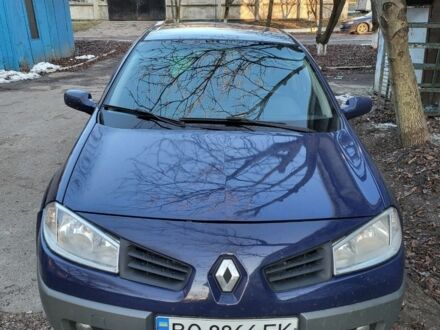 Синий Рено Меган, объемом двигателя 1.5 л и пробегом 287 тыс. км за 4400 $, фото 1 на Automoto.ua