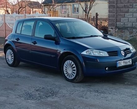 Синий Рено Меган, объемом двигателя 1.5 л и пробегом 367 тыс. км за 3350 $, фото 1 на Automoto.ua