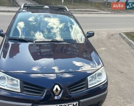 Синий Рено Меган, объемом двигателя 1.6 л и пробегом 203 тыс. км за 5200 $, фото 1 на Automoto.ua