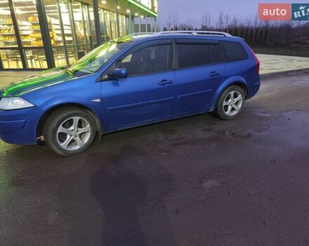 Синий Рено Меган, объемом двигателя 1.6 л и пробегом 299 тыс. км за 3850 $, фото 1 на Automoto.ua
