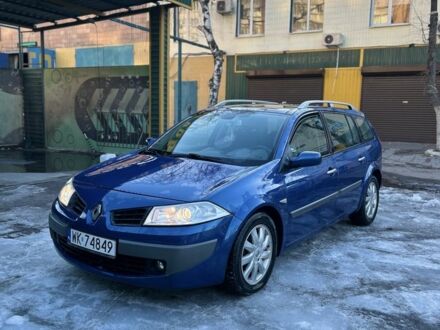 Синий Рено Меган, объемом двигателя 1.9 л и пробегом 279 тыс. км за 2500 $, фото 1 на Automoto.ua