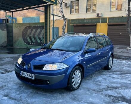 Синий Рено Меган, объемом двигателя 1.9 л и пробегом 279 тыс. км за 2500 $, фото 1 на Automoto.ua