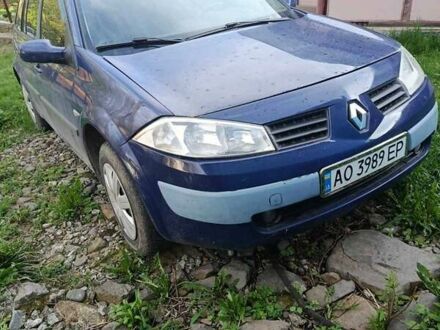 Синій Рено Меган, об'ємом двигуна 1.6 л та пробігом 230 тис. км за 4000 $, фото 1 на Automoto.ua