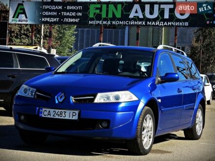 Синій Рено Меган, об'ємом двигуна 2 л та пробігом 238 тис. км за 5600 $, фото 1 на Automoto.ua