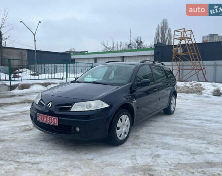Синий Рено Меган, объемом двигателя 1.6 л и пробегом 182 тыс. км за 5600 $, фото 1 на Automoto.ua