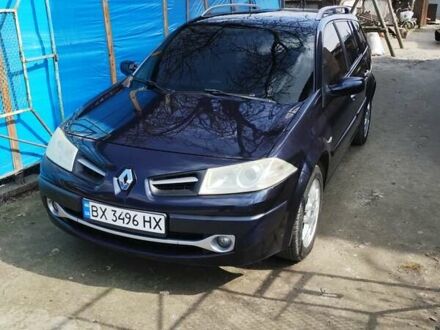 Рено Меган 2008 в Полонном на Automoto.ua Синий Рено Меган, объемом двигателя 1.6 л и пробегом 240 тыс. км за 5200 $, фото 1 на Automoto.ua