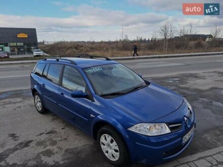 Рено Меган 2008 в Буске на Automoto.ua Синий Рено Меган, объемом двигателя 1.46 л и пробегом 248 тыс. км за 5000 $, фото 1 на Automoto.ua