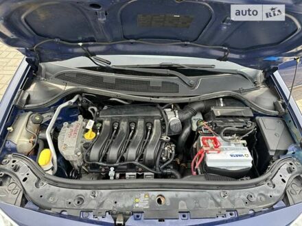 Синий Рено Меган, объемом двигателя 1.6 л и пробегом 185 тыс. км за 5950 $, фото 1 на Automoto.ua