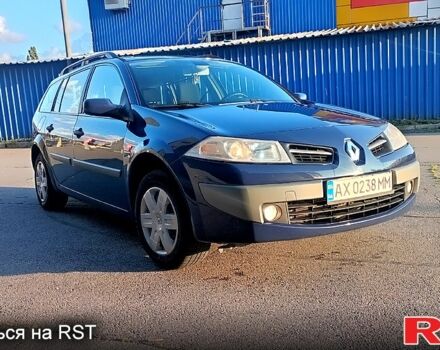 Синий Рено Меган, объемом двигателя 1.6 л и пробегом 252 тыс. км за 5600 $, фото 1 на Automoto.ua