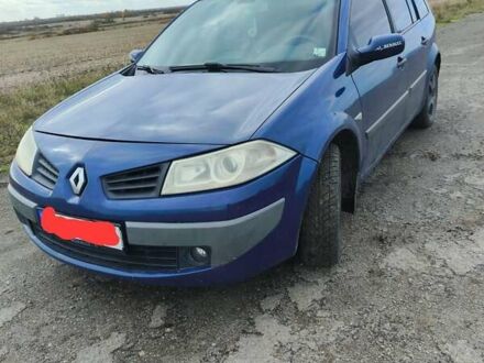 Синий Рено Меган, объемом двигателя 1.46 л и пробегом 409 тыс. км за 4100 $, фото 1 на Automoto.ua