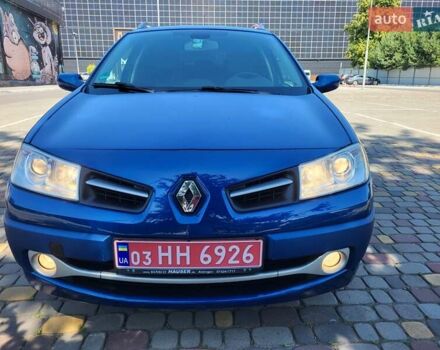 Синий Рено Меган, объемом двигателя 1.6 л и пробегом 171 тыс. км за 6800 $, фото 1 на Automoto.ua