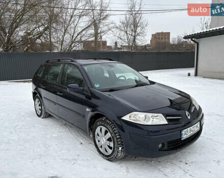 Синій Рено Меган, об'ємом двигуна 1.6 л та пробігом 215 тис. км за 5800 $, фото 1 на Automoto.ua