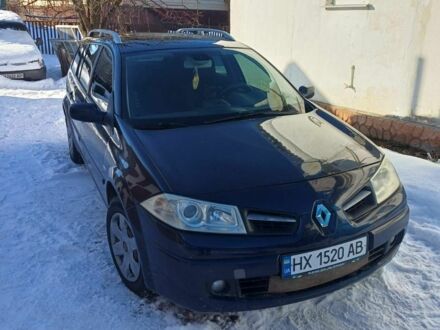 Синий Рено Меган, объемом двигателя 1.5 л и пробегом 210 тыс. км за 5200 $, фото 1 на Automoto.ua