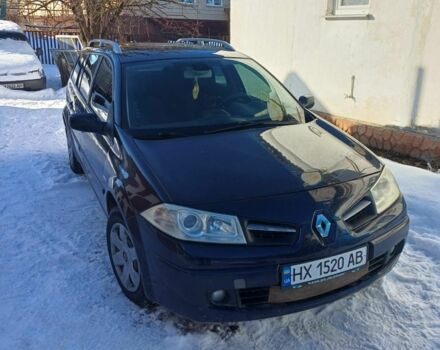 Синій Рено Меган, об'ємом двигуна 1.5 л та пробігом 210 тис. км за 5200 $, фото 1 на Automoto.ua